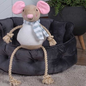 DOG TOY MOUSEY ROPE LEGS